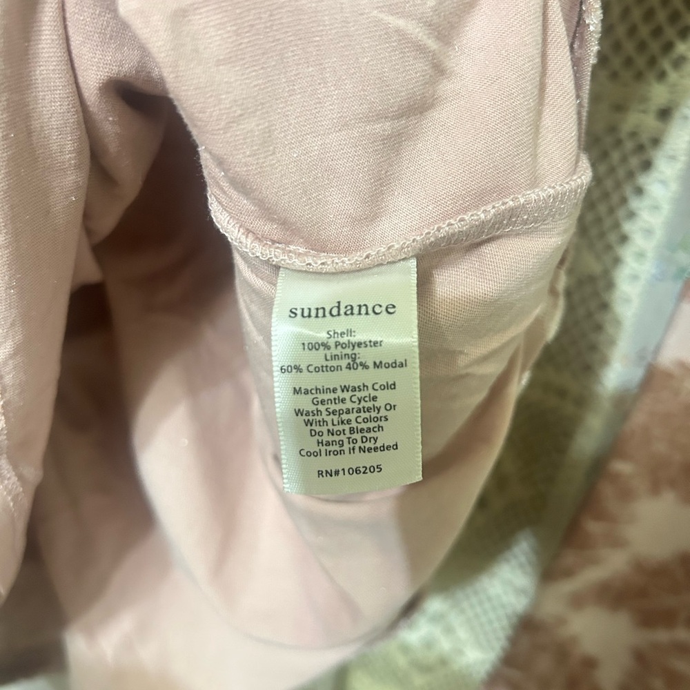 Sundance Delicate Senses Velvet Damask Top Size Small - Picture 4 of 5
